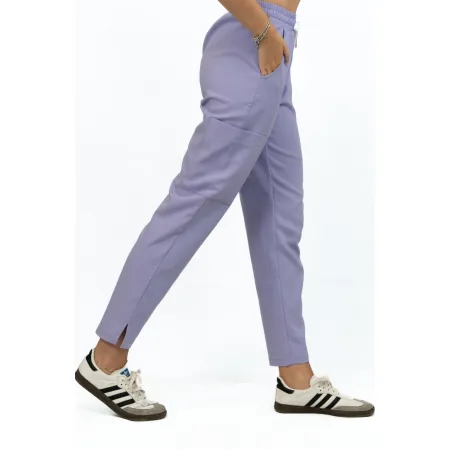 Spodnie medyczne MEDI TEDDY - VELVERDA SOFT IRIS